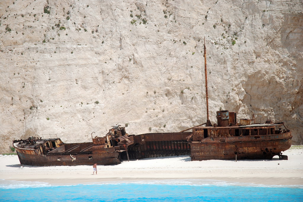  Shipwreck plaža Zakintos 